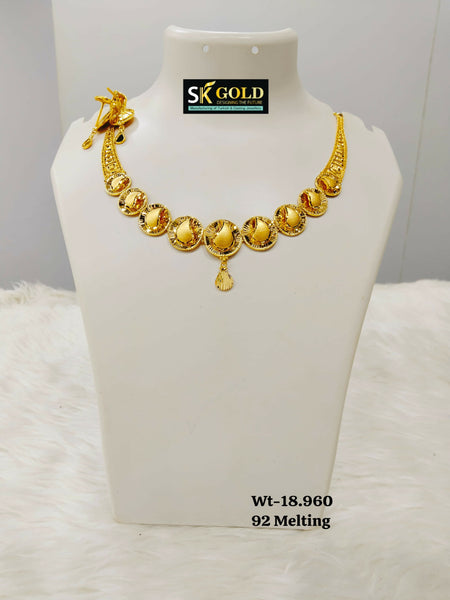 22kt Flora Necklace