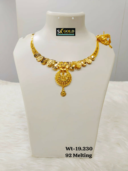 22kt Flora Necklace