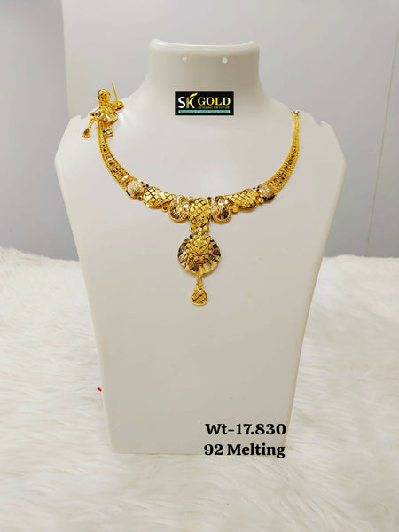 22kt Flora Necklace