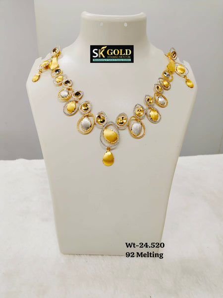 22kt Flora Necklace