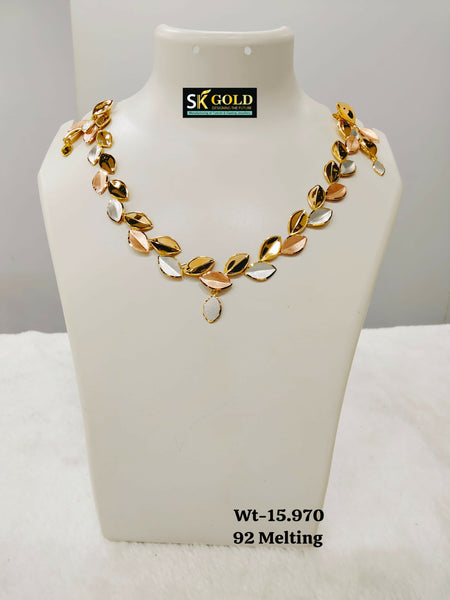 22kt Flora Necklace