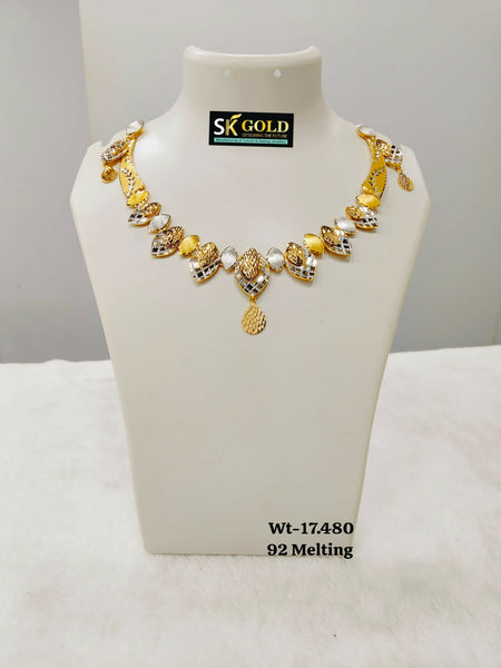 22kt Flora Necklace