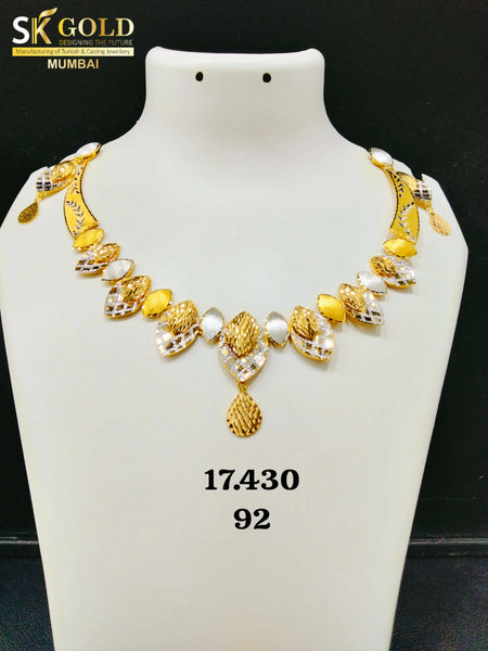 22kt Flora Necklace
