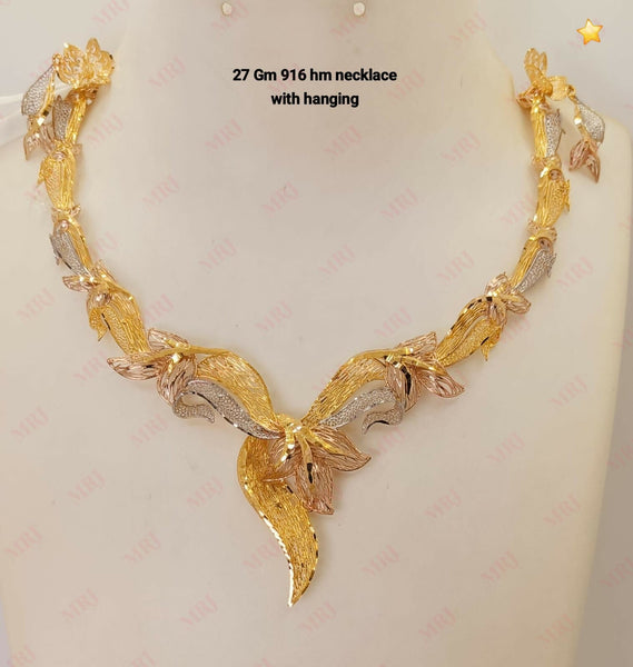 22kt Flora Necklace