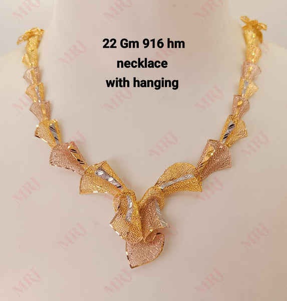 22kt Flora Necklace