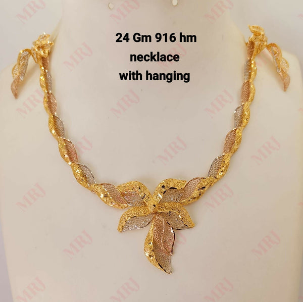 22kt Flora Necklace