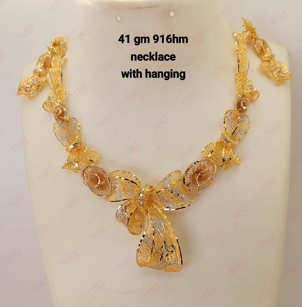 22kt Flora Necklace