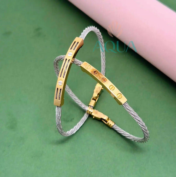 18kt Italian Bangles