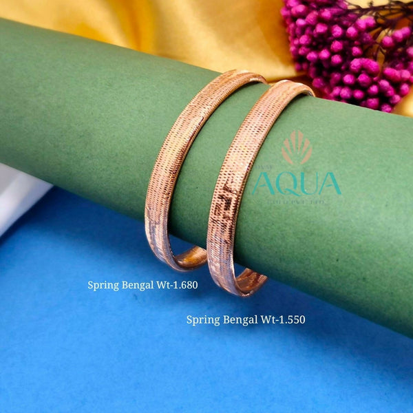 18kt Italian Spring Bengles
