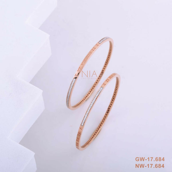 18kt Rose Gold Bangles