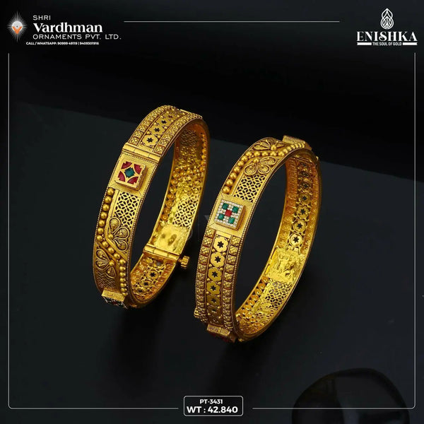 22kt Antique Bangles