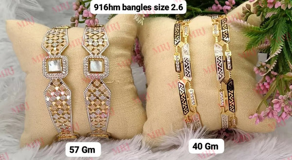 22kt CNC Bangles