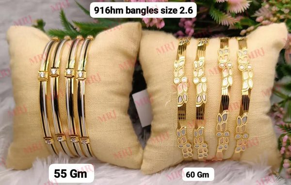 22kt CNC Bangles