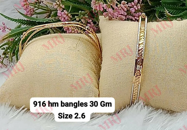 22kt CNC Bangles