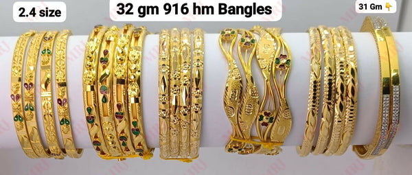 22kt Gold Bangles