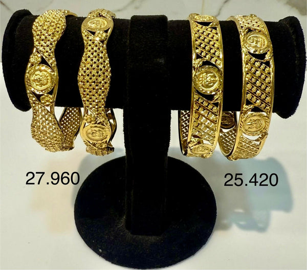 Gold Bangles