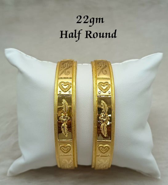 Half Round Bangles