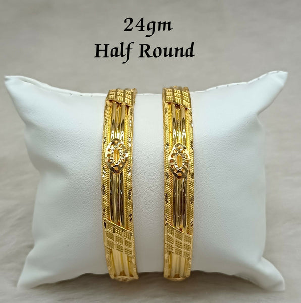Half Round Bangles