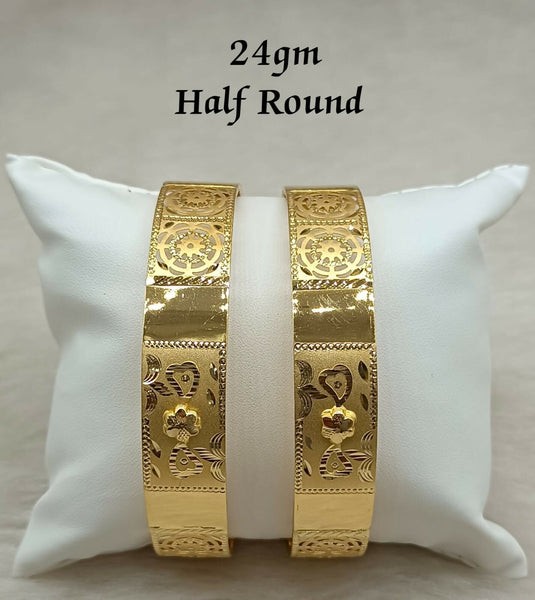 Half Round Bangles