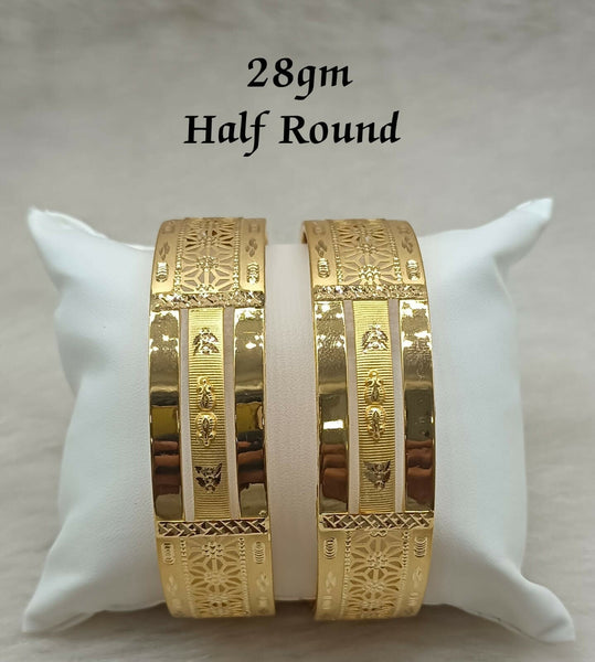 Half Round Bangles