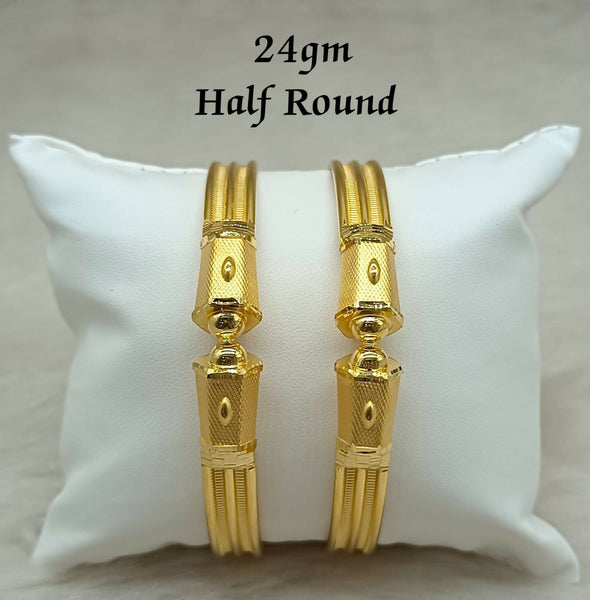 Half Round Bangles