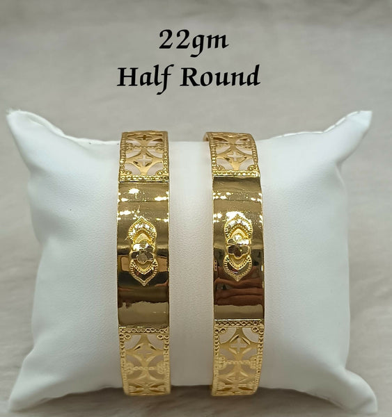 Half Round Bangles