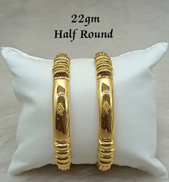 Half Round Bangles