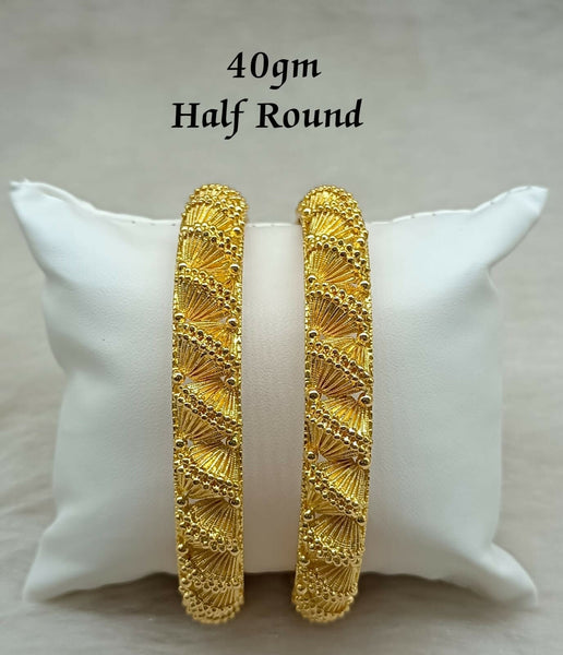 Half Round Bangles