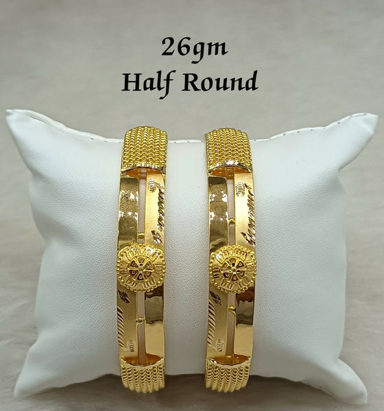 Half Round Bangles