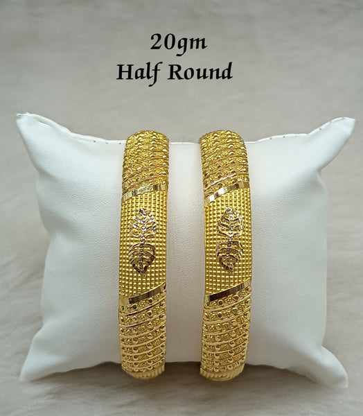 Half Round Bangles