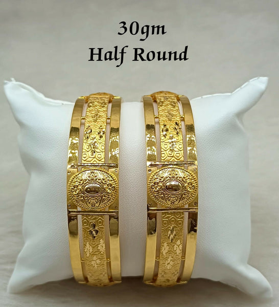 Half Round Bangles