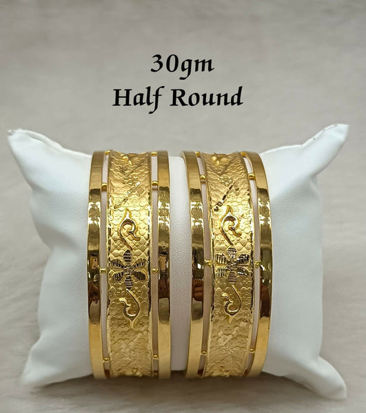 Half Round Bangles