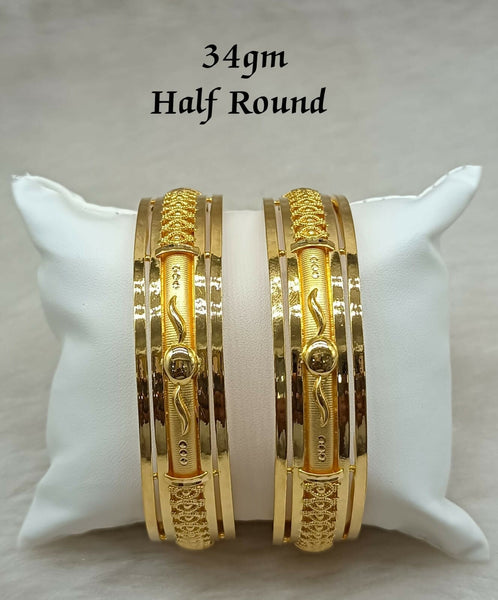 Half Round Bangles