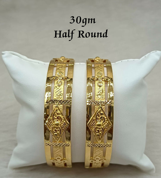 Half Round Bangles
