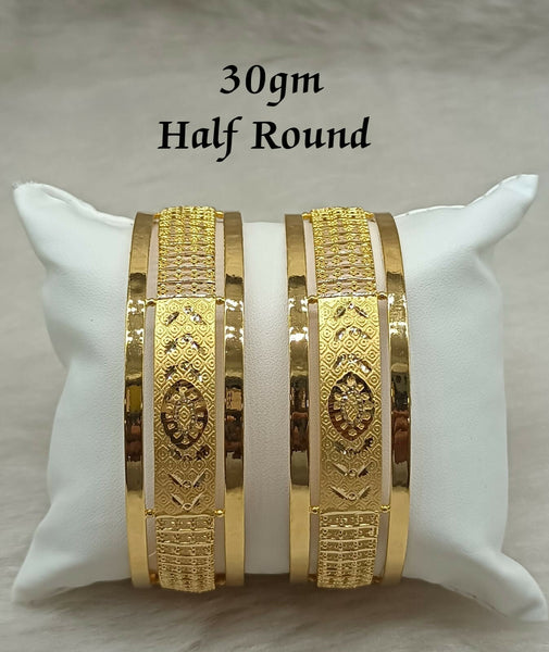 Half Round Bangles