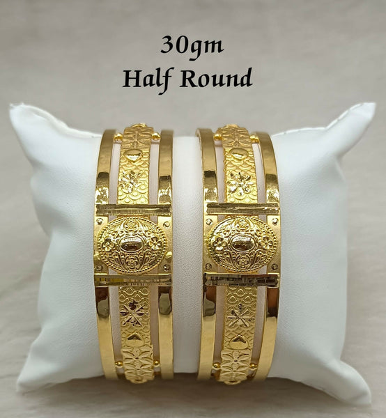 Half Round Bangles
