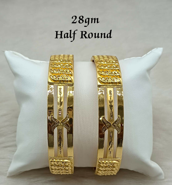 Half Round Bangles