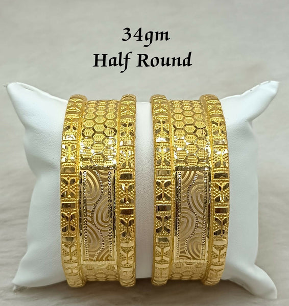 Half Round Bangles
