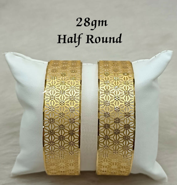 Half Round Bangles