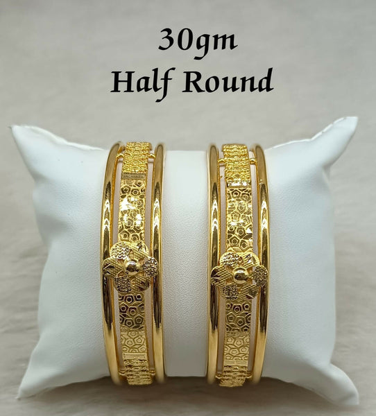 Half Round Bangles