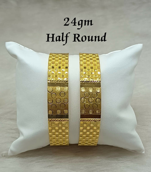 Half Round Bangles