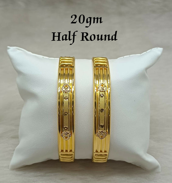 Half Round Bangles