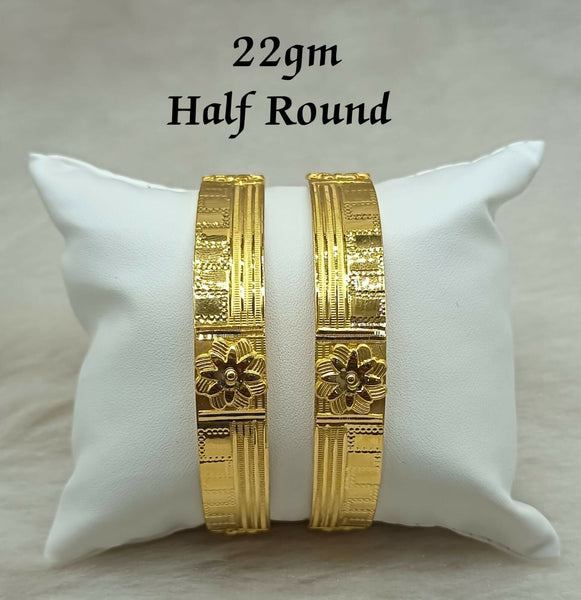 Half Round Bangles