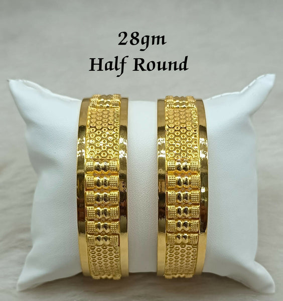 Half Round Bangles