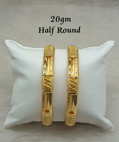 Half Round Bangles