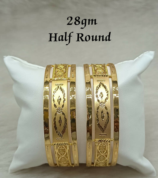 Half Round Bangles