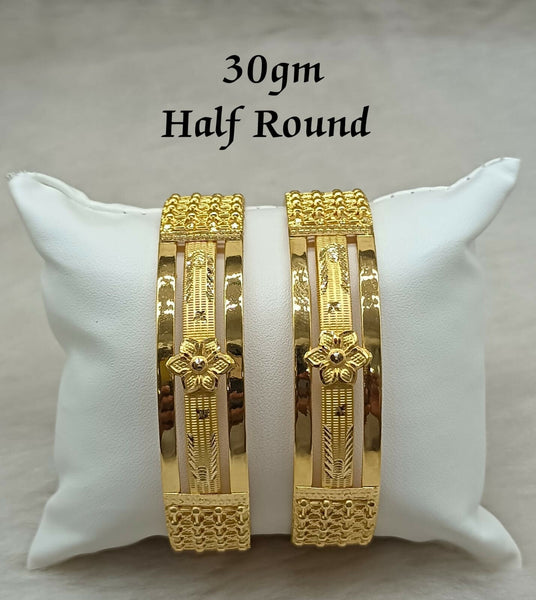 Half Round Bangles