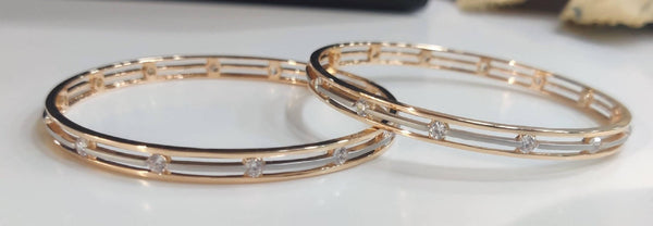 Rose Gold Bangles