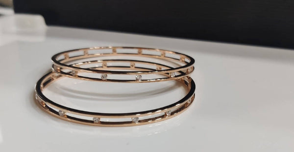 Rose Gold Bangles