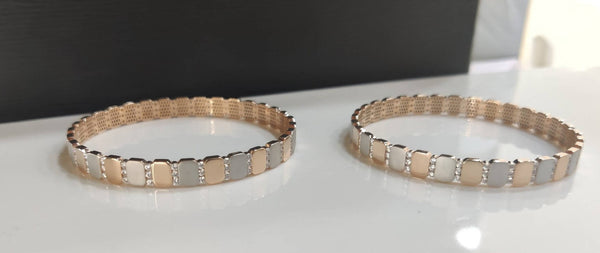 Rose Gold Bangles